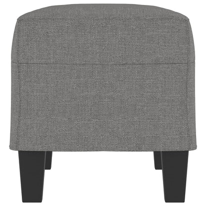 Lavice Tmavě Šedá 70X35X41 Cm Textil