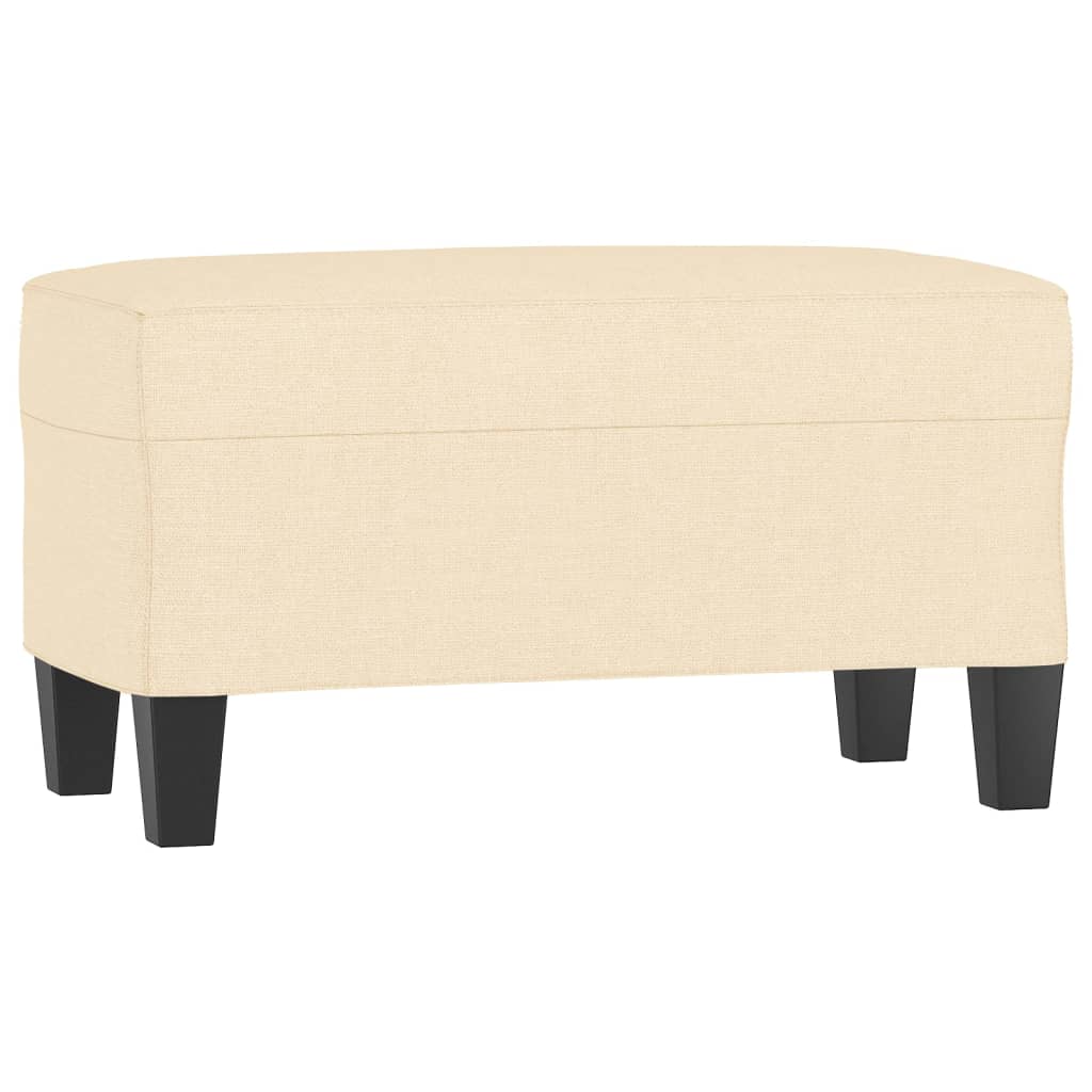 Lavice Krémová 70 X 35 X 41 Cm Textil