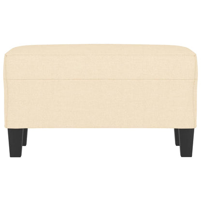 Lavice Krémová 70 X 35 X 41 Cm Textil