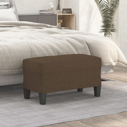 Lavice Hnědá 70 X 35 X 41 Cm Textil