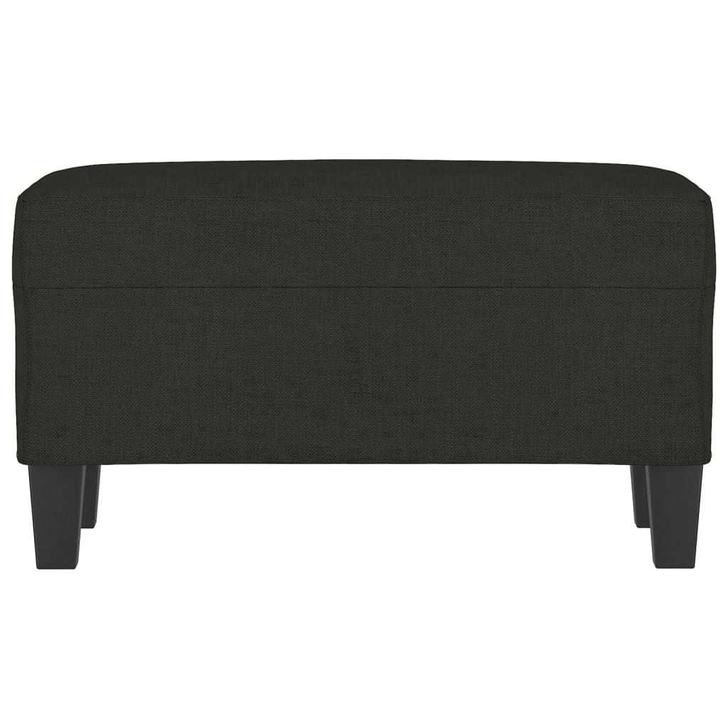 Lavice Černá 70 X 35 X 41 Cm Textil