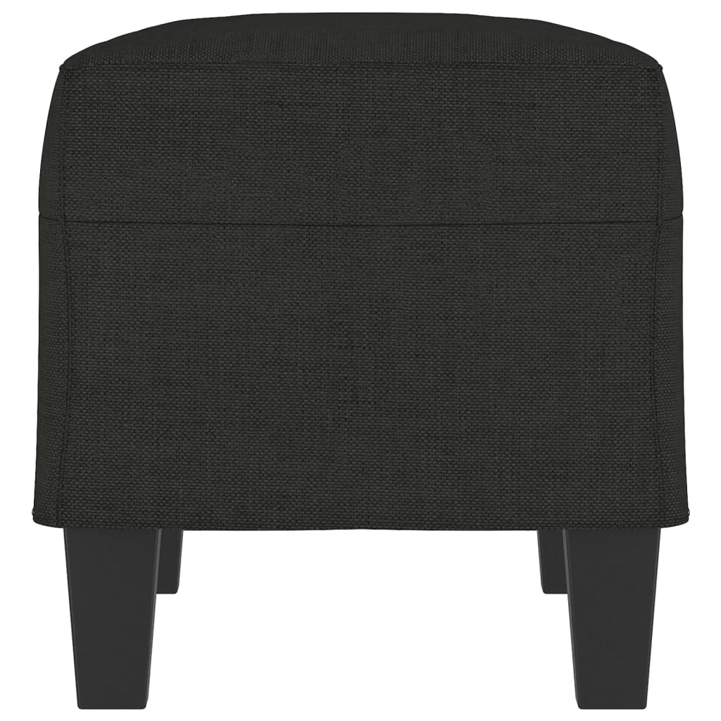 Lavice Černá 70 X 35 X 41 Cm Textil
