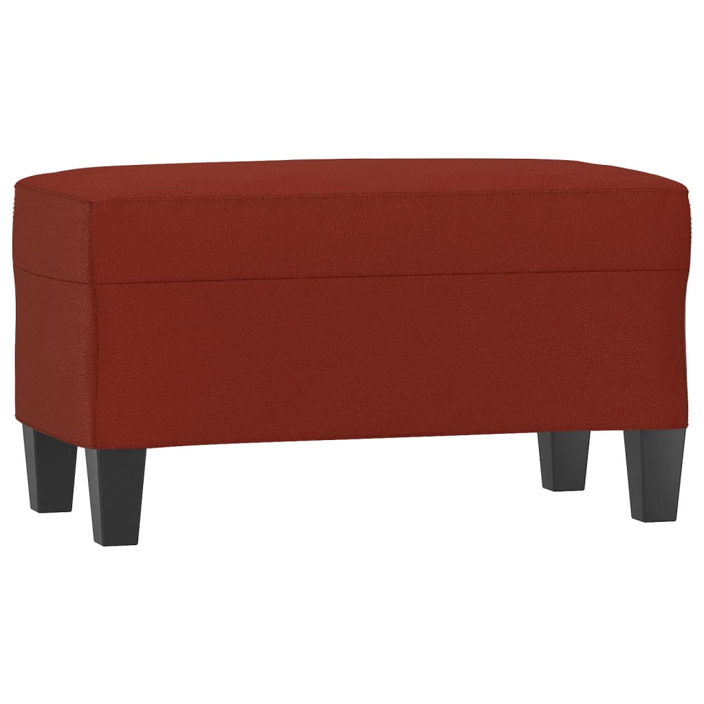 Lavice Vínová 70 X 35 X 41 Cm Umělá Kůže