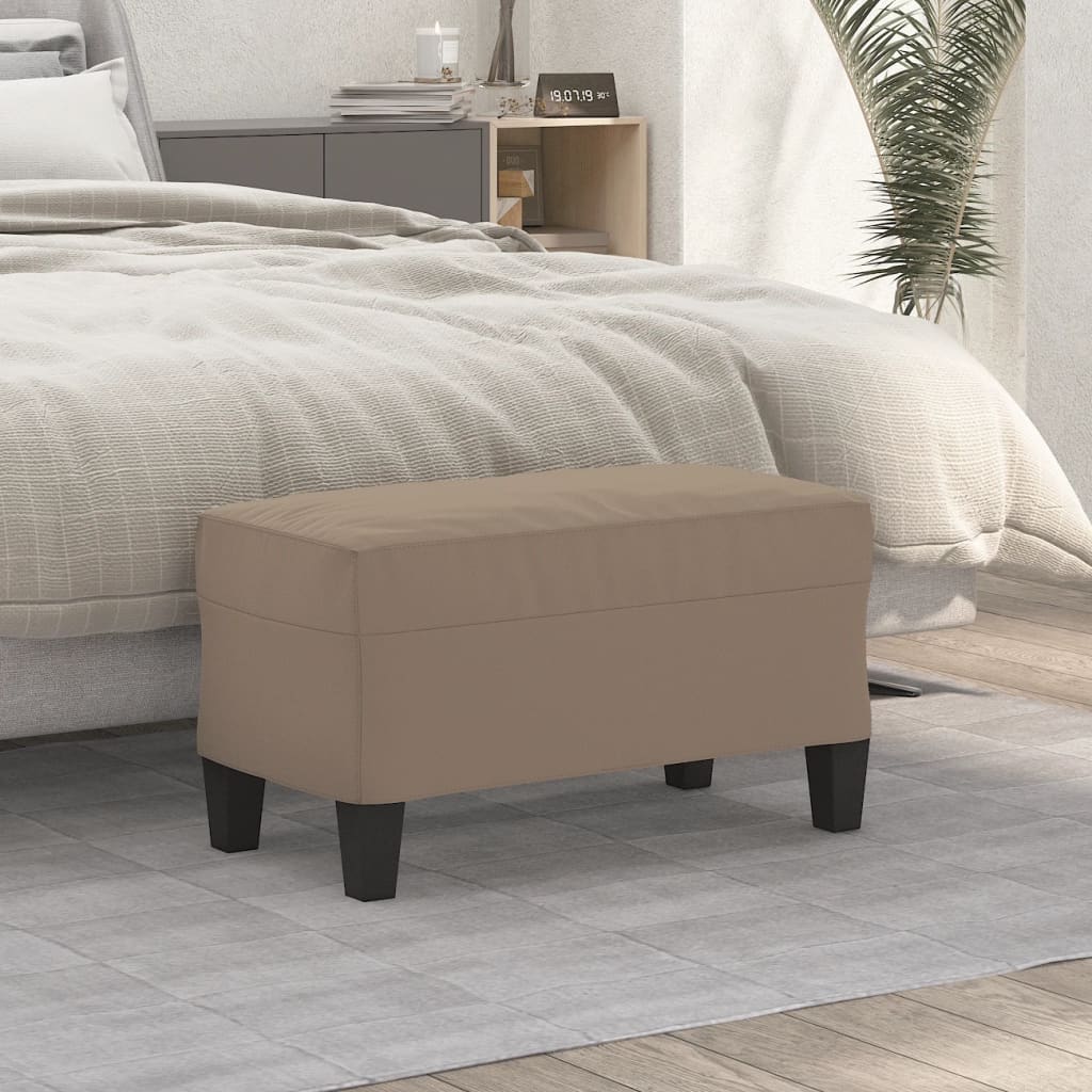 Lavice Taupe 70 X 35 X 41 Cm Tkanina Z Mikrovlákna