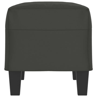 Lavice Tmavě Šedá 70X35X41 Cm Tkanina Z Mikrovlákna