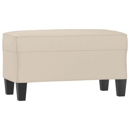 Lavice Krémová 70 X 35 X 41 Cm Tkanina Z Mikrovlákna