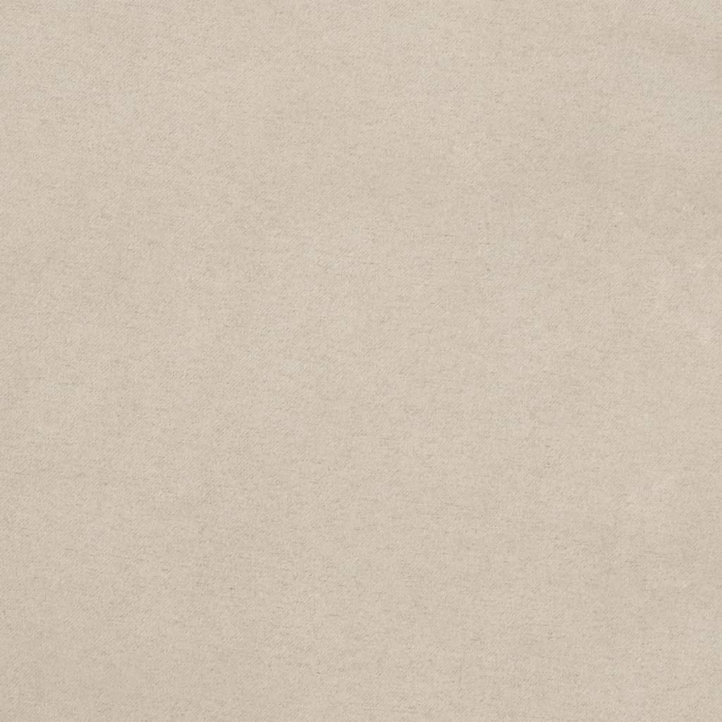 Lavice Krémová 70 X 35 X 41 Cm Tkanina Z Mikrovlákna
