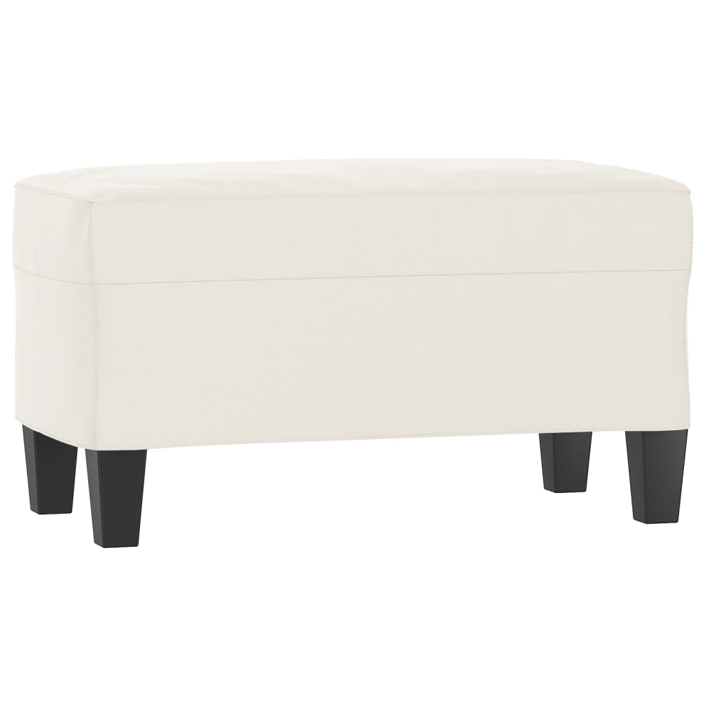Lavice Béžová 70 X 35 X 41 Cm Tkanina Z Mikrovlákna
