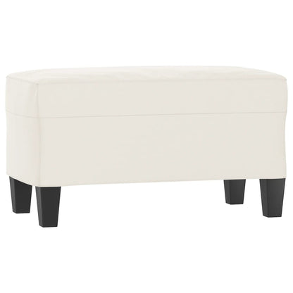 Lavice Béžová 70 X 35 X 41 Cm Tkanina Z Mikrovlákna