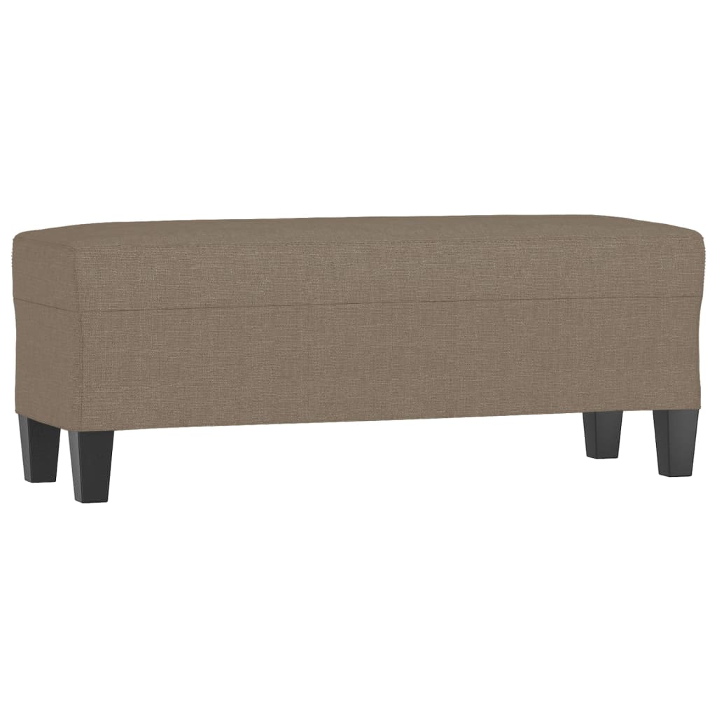 Lavice Taupe 100 X 35 X 41 Cm Textil