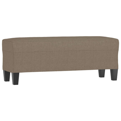 Lavice Taupe 100 X 35 X 41 Cm Textil