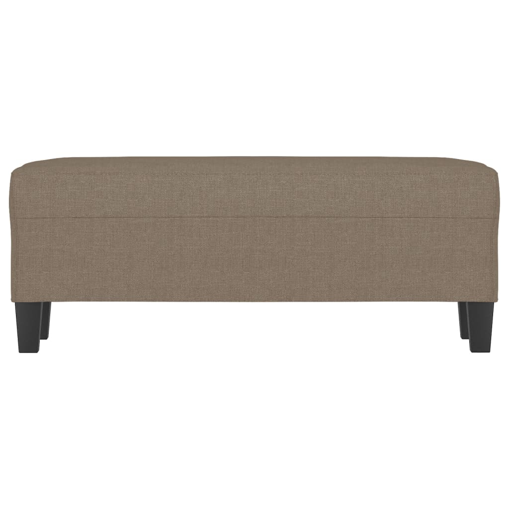 Lavice Taupe 100 X 35 X 41 Cm Textil