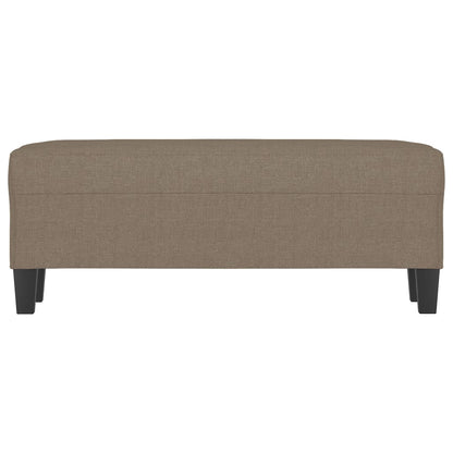 Lavice Taupe 100 X 35 X 41 Cm Textil