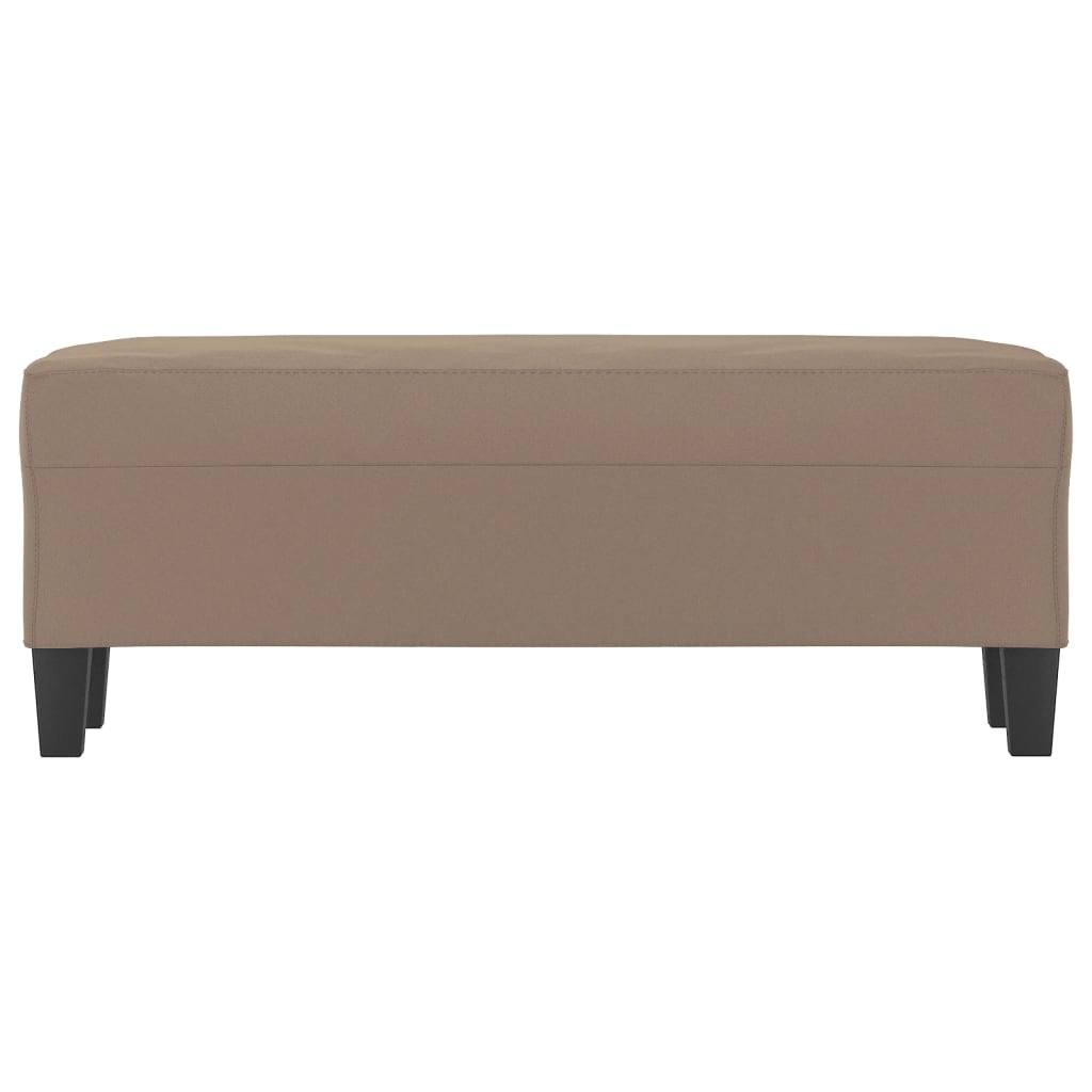 Lavice Taupe 100 X 35 X 41 Cm Tkanina Z Mikrovlákna