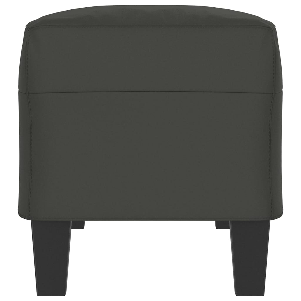 Lavice Tmavě Šedá 100 X 35 X 41 Cm Tkanina Z Mikrovlákna