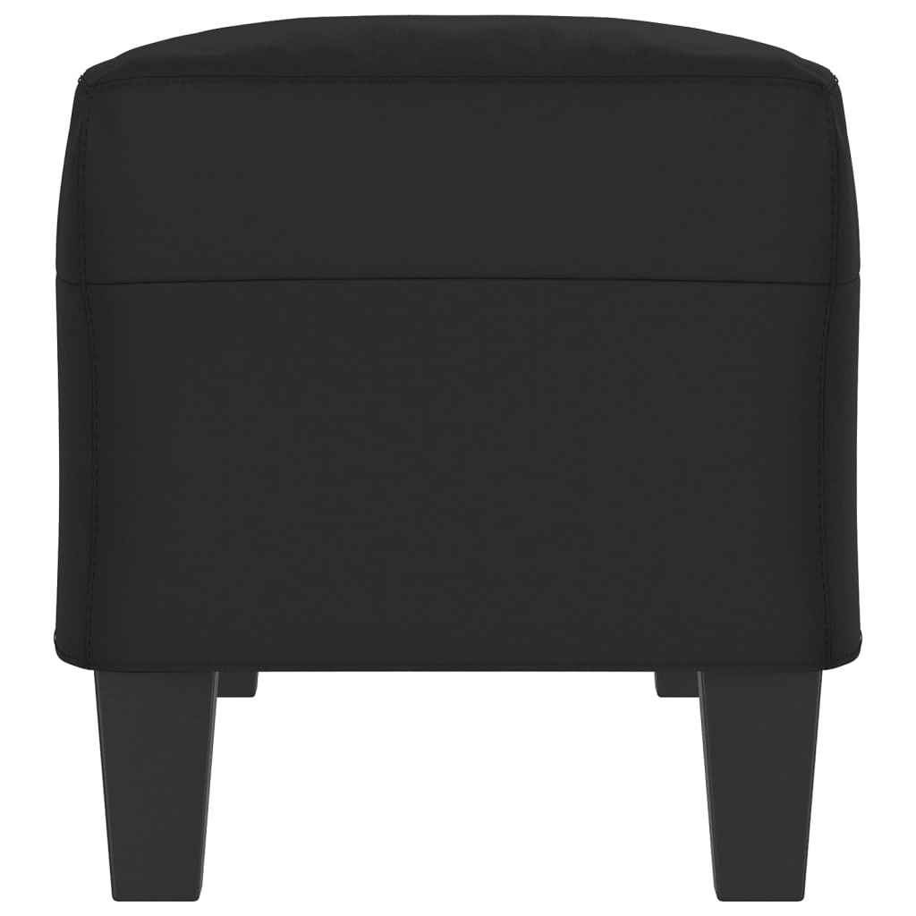 Lavice Černá 100 X 35 X 41 Cm Tkanina Z Mikrovlákna