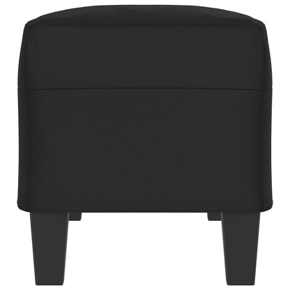 Lavice Černá 100 X 35 X 41 Cm Tkanina Z Mikrovlákna