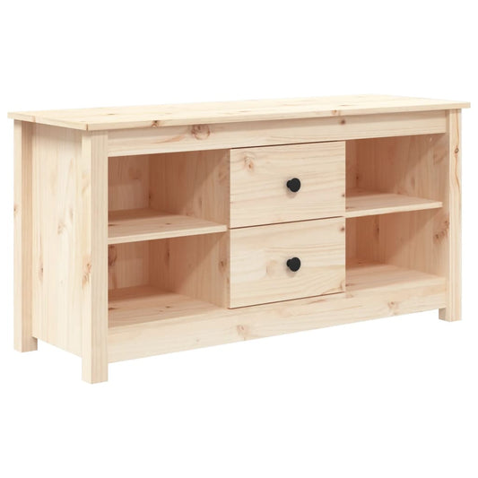 Tv Skříňka 103 X 36,5 X 52 Cm Masivní Borové Dřevo