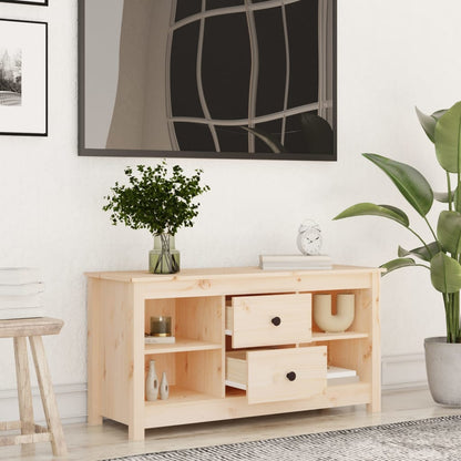 Tv Skříňka 103 X 36,5 X 52 Cm Masivní Borové Dřevo