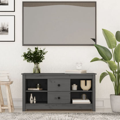 Tv Skříňka 103 X 36,5 X 52 Cm Masivní Borové Dřevo