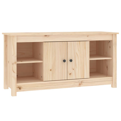 Tv Skříňka 103 X 36,5 X 52 Cm Masivní Borové Dřevo