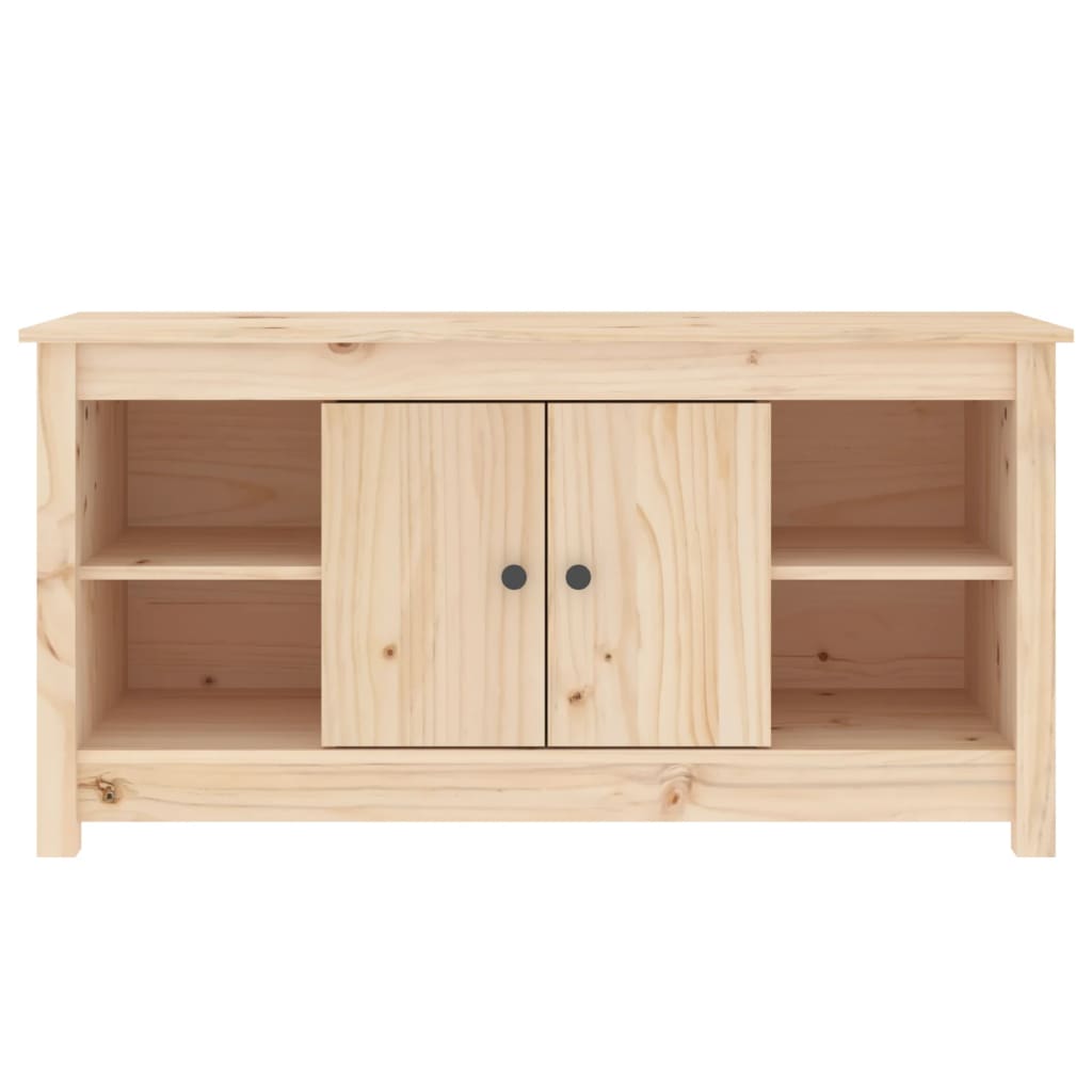 Tv Skříňka 103 X 36,5 X 52 Cm Masivní Borové Dřevo