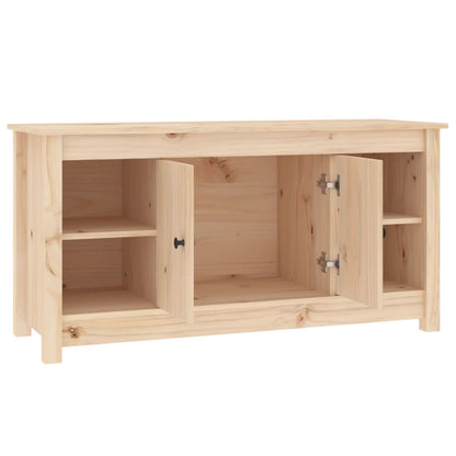 Tv Skříňka 103 X 36,5 X 52 Cm Masivní Borové Dřevo