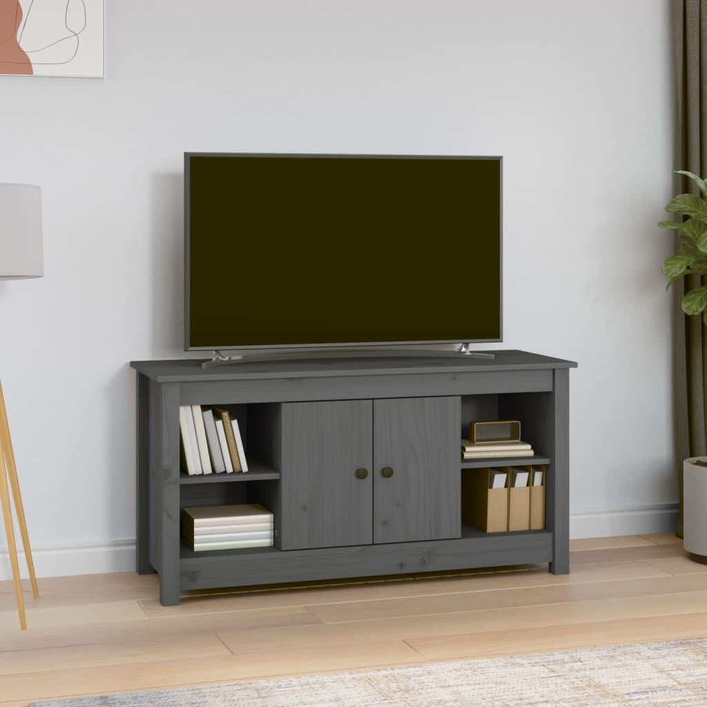 Tv Skříňka 103 X 36,5 X 52 Cm Masivní Borové Dřevo