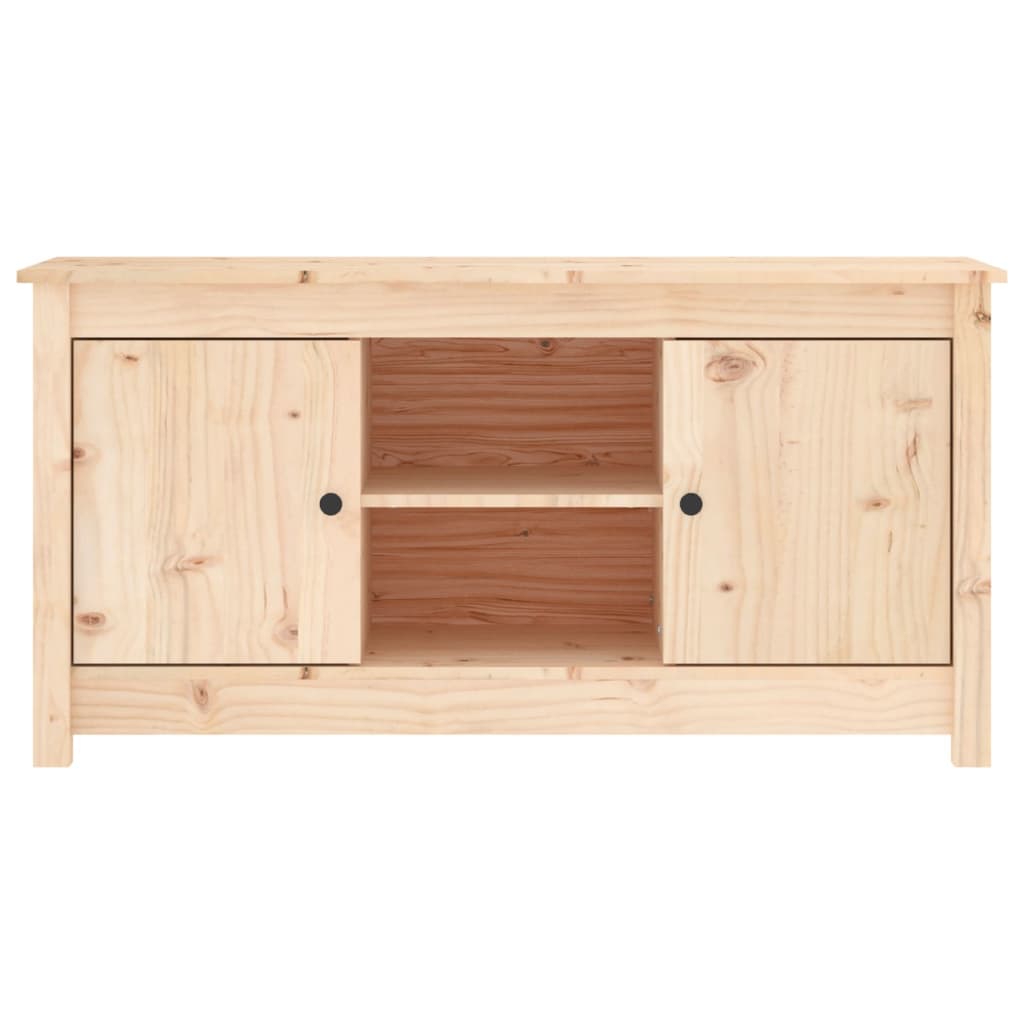 Tv Skříňka 103 X 36,5 X 52 Cm Masivní Borové Dřevo