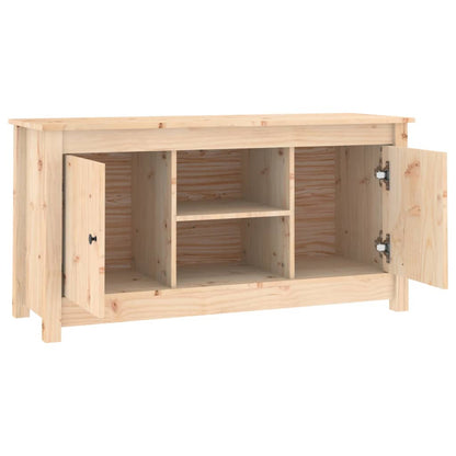 Tv Skříňka 103 X 36,5 X 52 Cm Masivní Borové Dřevo