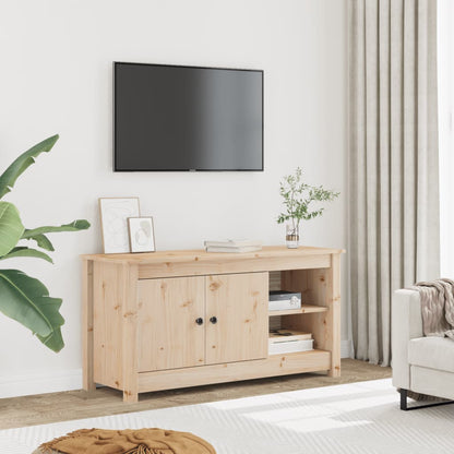 Tv Skříňka 103 X 36,5 X 52 Cm Masivní Borové Dřevo