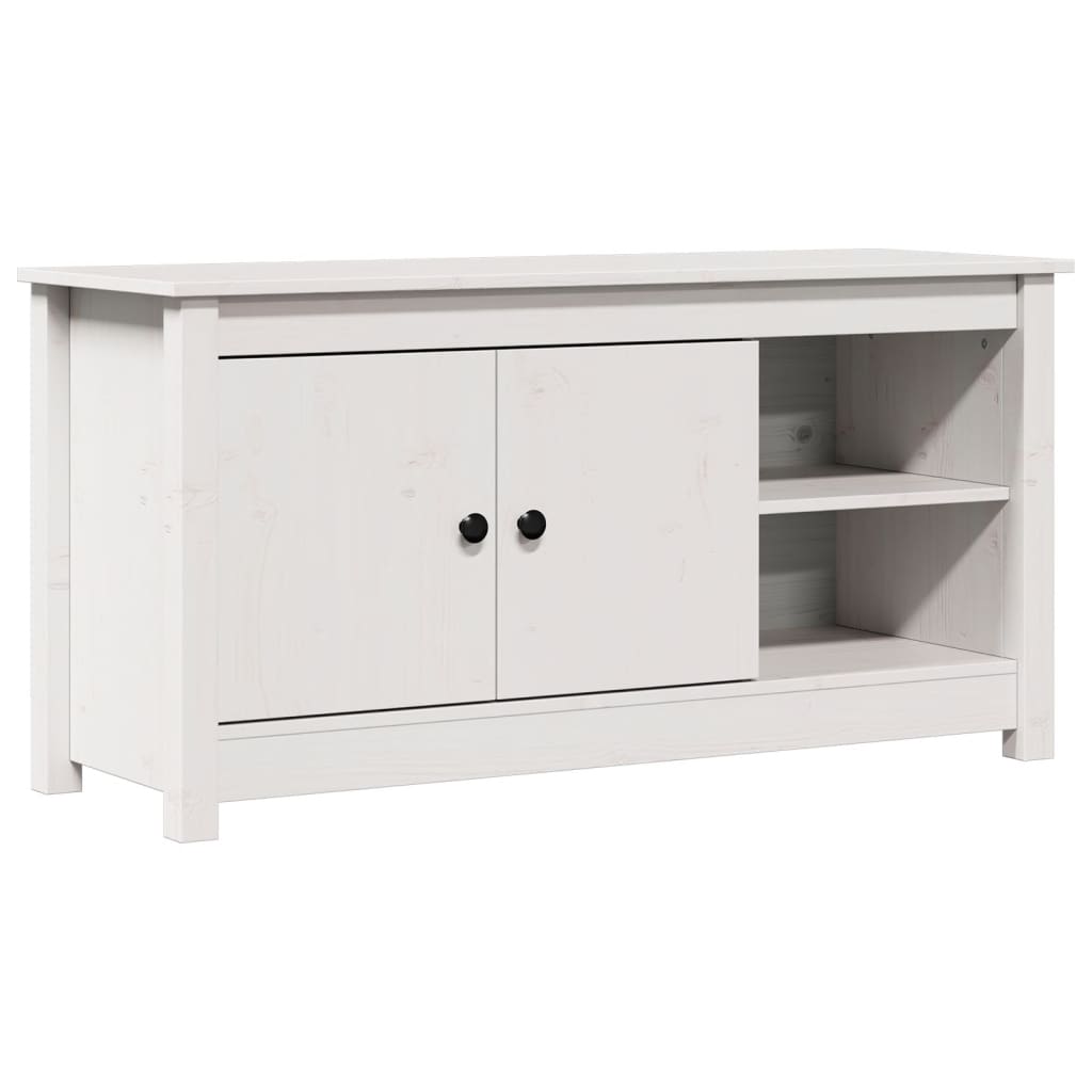 Tv Skříňka 103 X 36,5 X 52 Cm Masivní Borové Dřevo