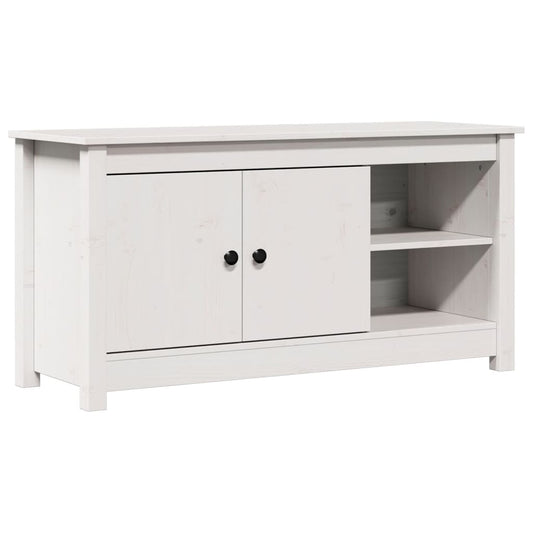 Tv Skříňka 103 X 36,5 X 52 Cm Masivní Borové Dřevo