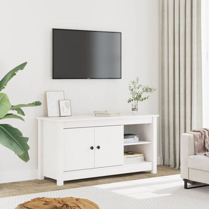 Tv Skříňka 103 X 36,5 X 52 Cm Masivní Borové Dřevo
