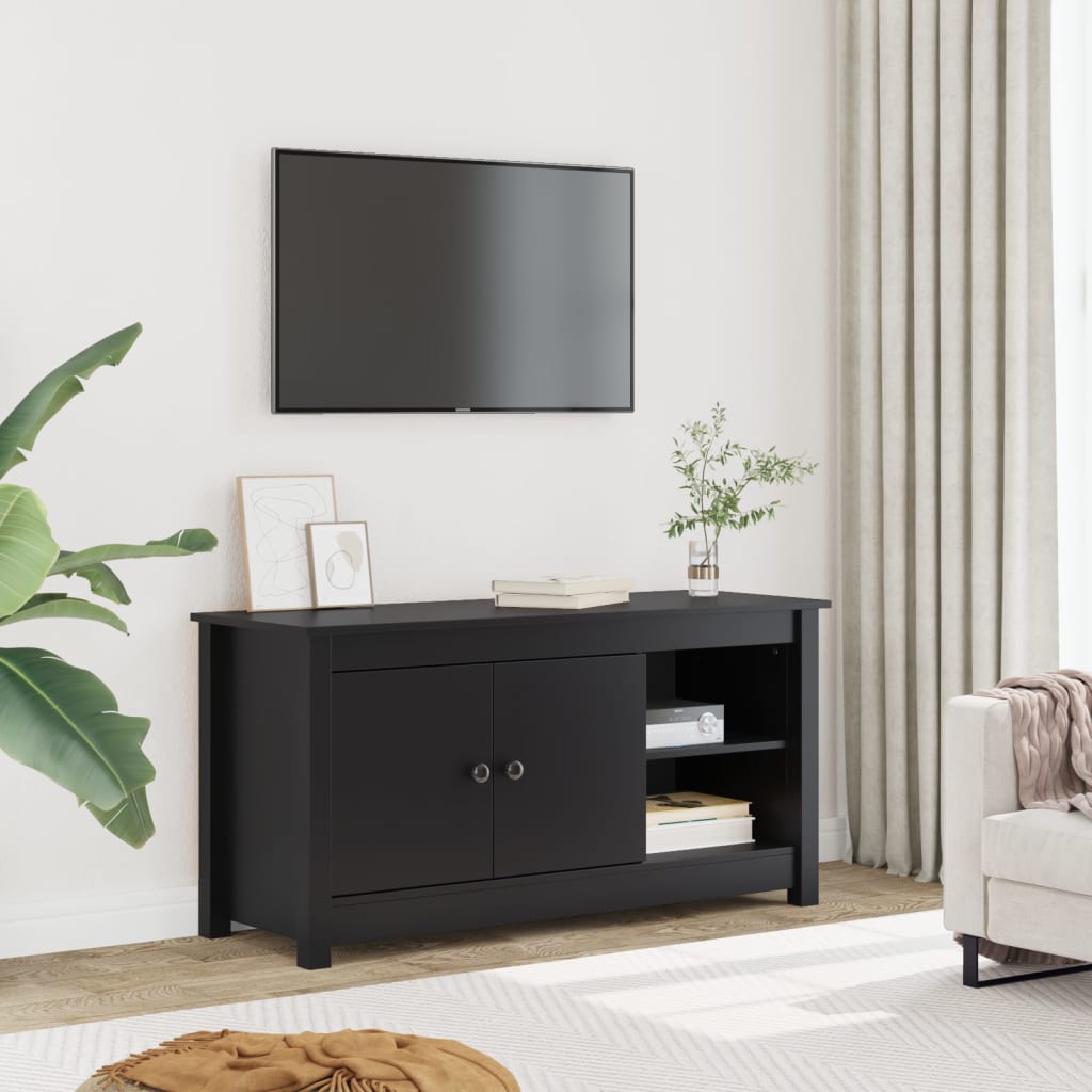 Tv Skříňka 103 X 36,5 X 52 Cm Masivní Borové Dřevo