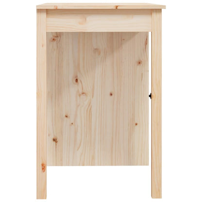 Psací Stůl 100 X 50 X 75 Cm Masivní Borové Dřevo