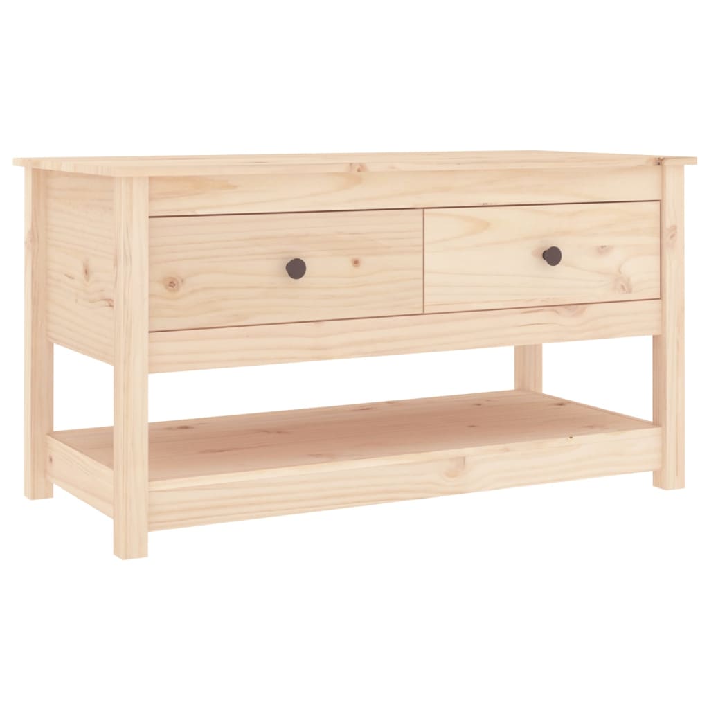 Konferenční Stolek 102 X 49 X 55 Cm Masivní Borové Dřevo