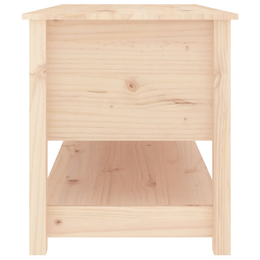 Konferenční Stolek 102 X 49 X 55 Cm Masivní Borové Dřevo