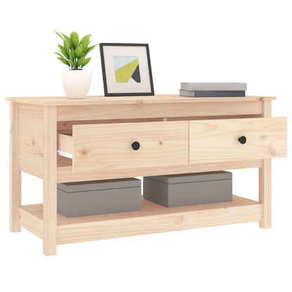 Konferenční Stolek 102 X 49 X 55 Cm Masivní Borové Dřevo
