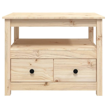 Konferenční Stolek 71 X 49 X 55 Cm Masivní Borové Dřevo