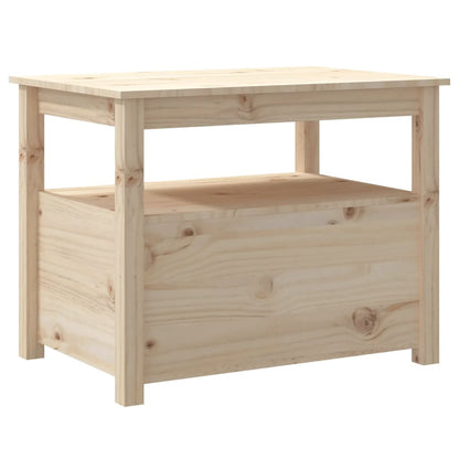 Konferenční Stolek 71 X 49 X 55 Cm Masivní Borové Dřevo