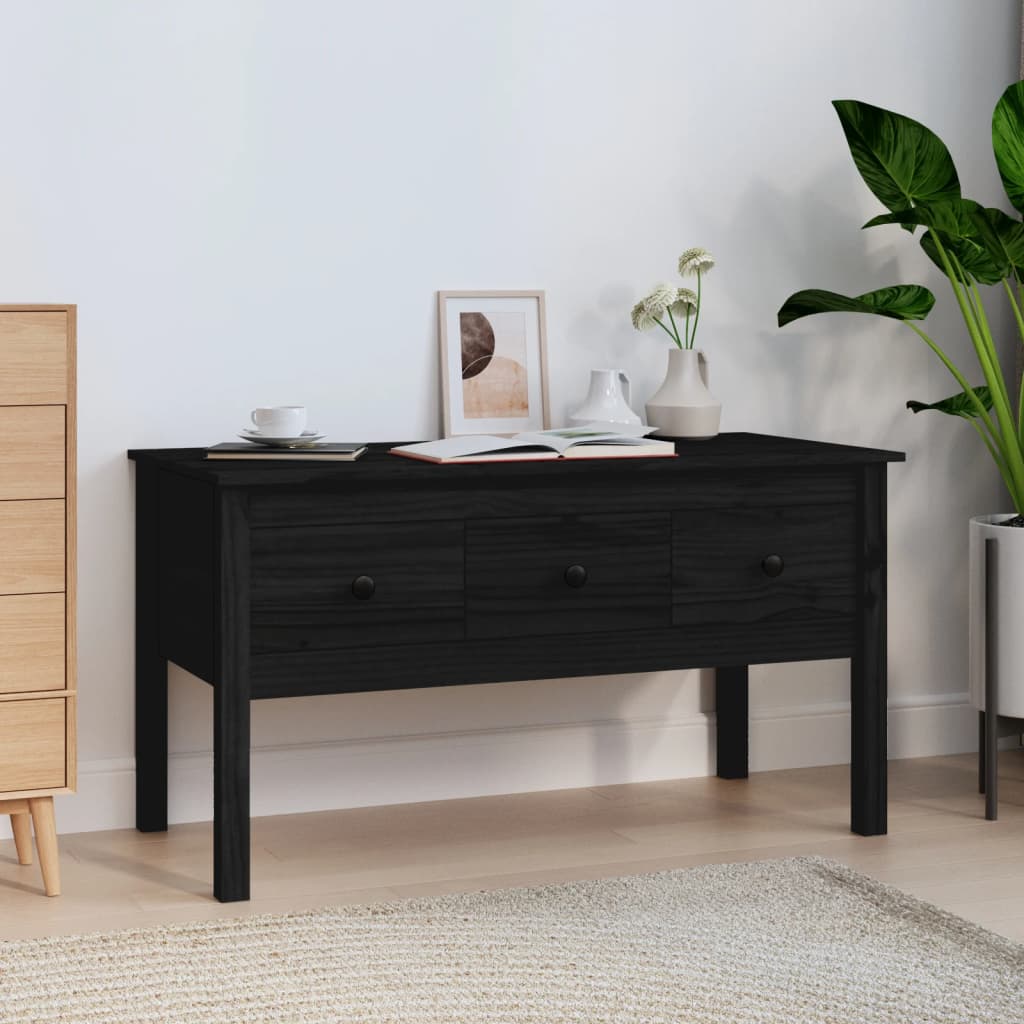 Konferenční Stolek Medově Hnědý 102X49X55 Cm Masivní Borovice