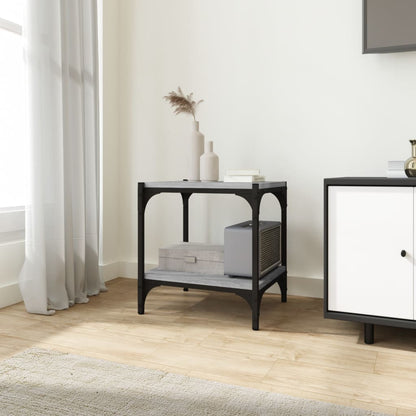 Tv Skříňka 80 X 33 X 41 Cm Kompozitní Dřevo A Ocel
