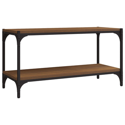 Tv Skříňka 80 X 33 X 41 Cm Kompozitní Dřevo A Ocel