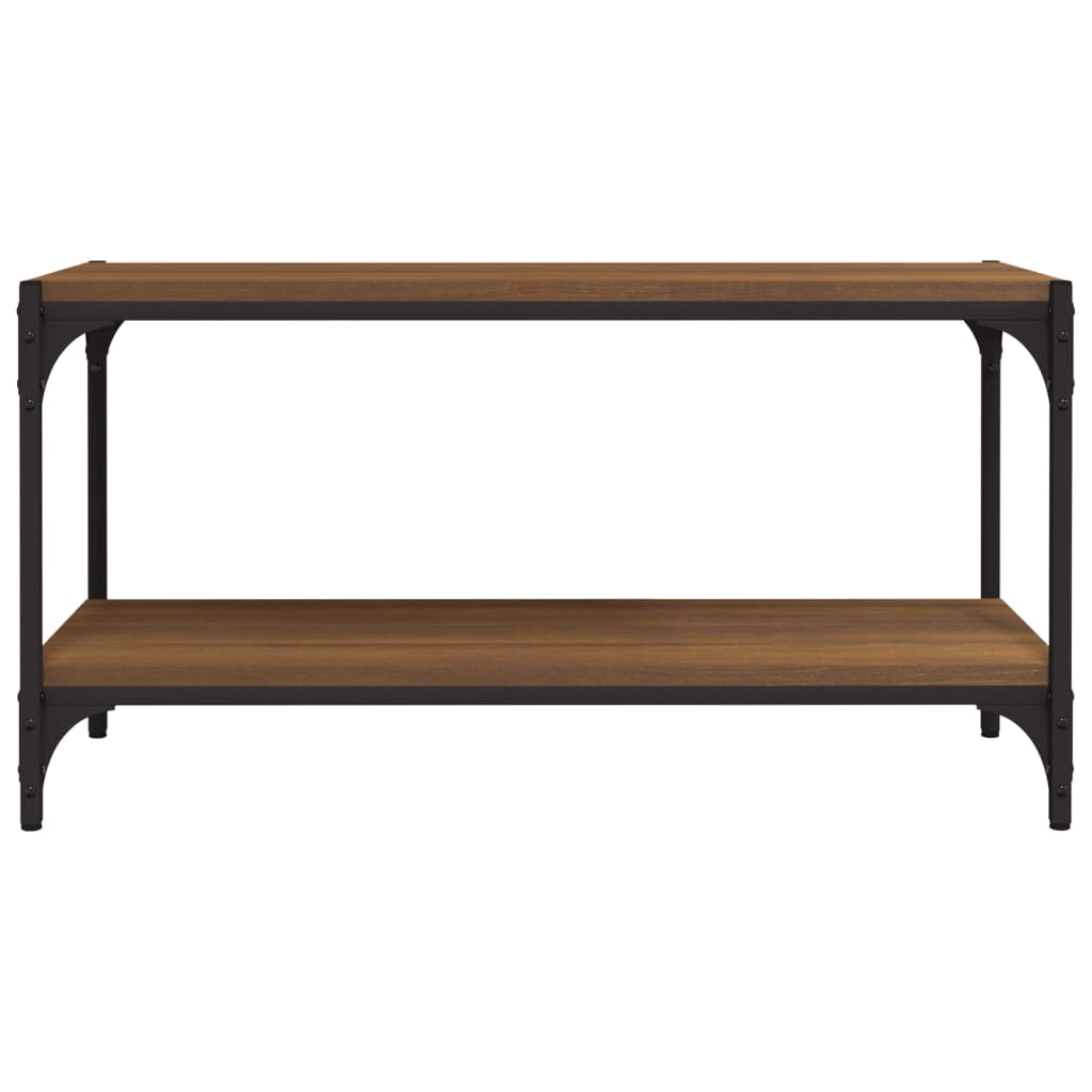 Tv Skříňka 80 X 33 X 41 Cm Kompozitní Dřevo A Ocel