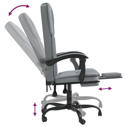 Polohovací Kancelářská Židle Textil