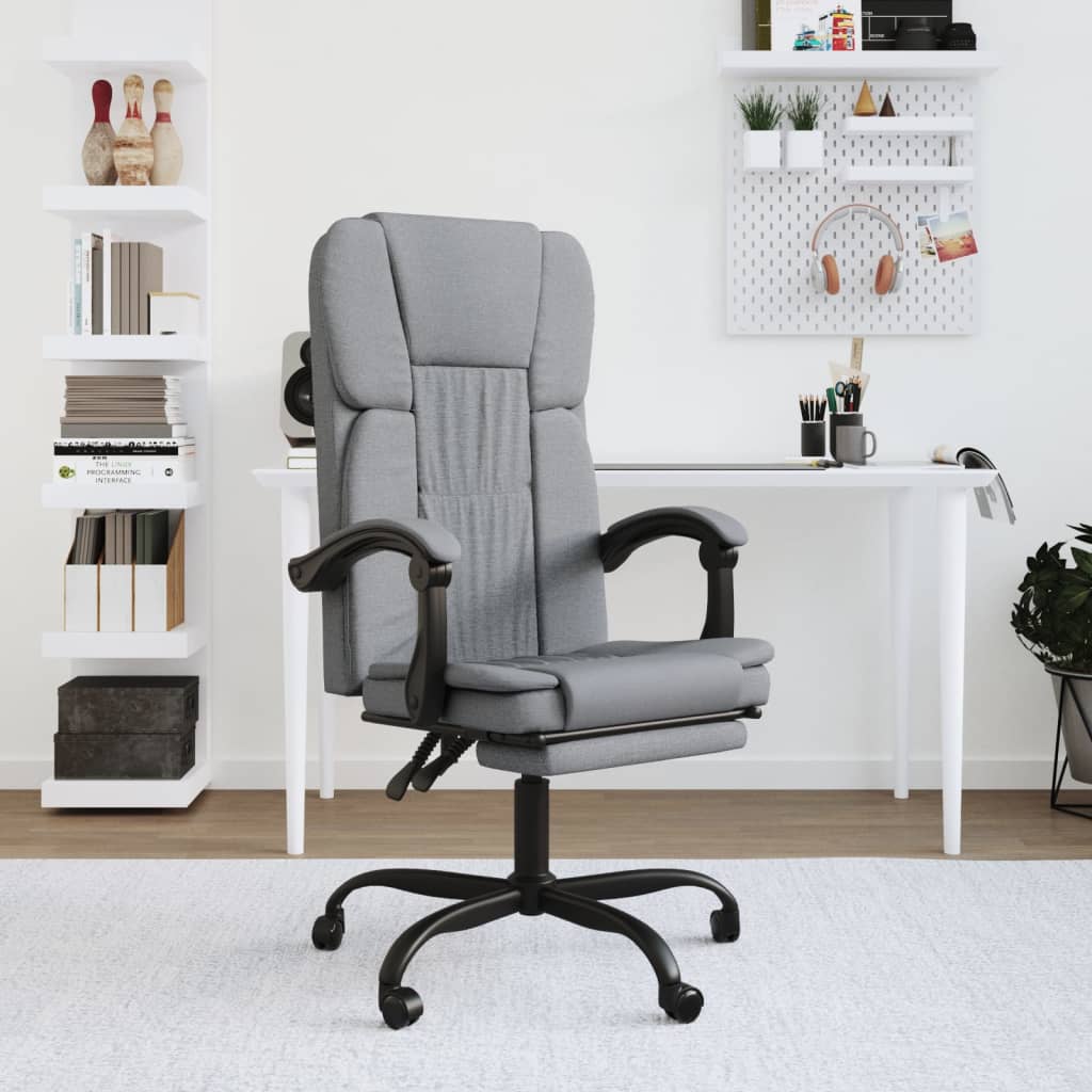 Polohovací Kancelářská Židle Textil