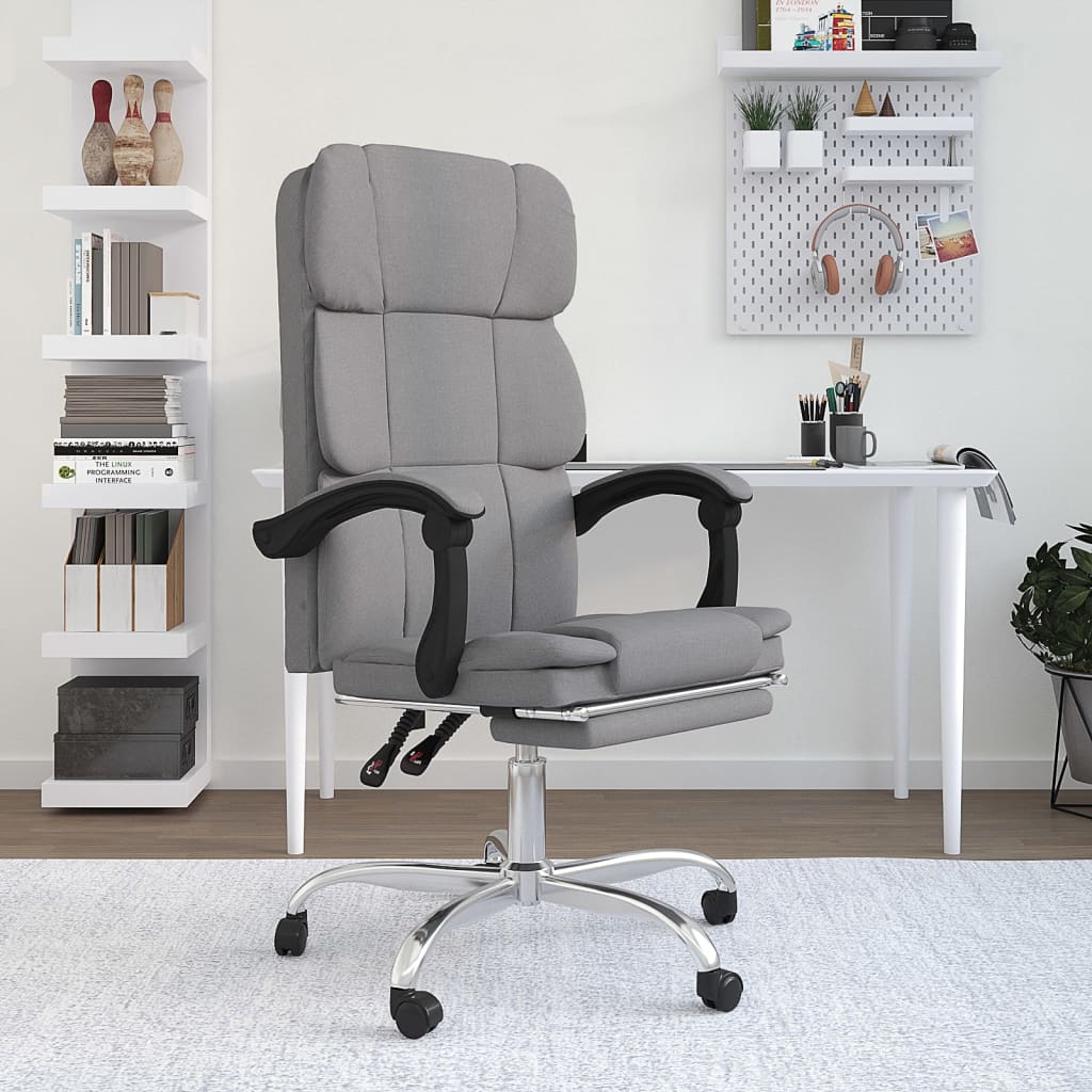 Polohovací Kancelářská Židle Textil