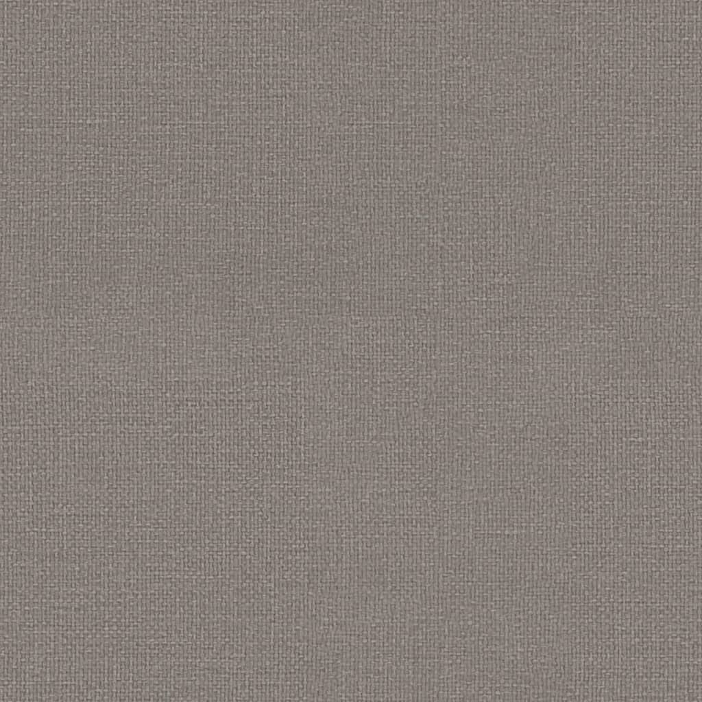 Polohovací Kancelářská Židle Taupe Textil