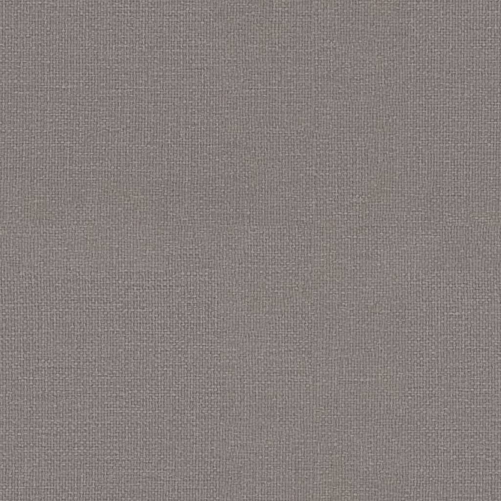 Polohovací Kancelářská Židle Taupe Textil